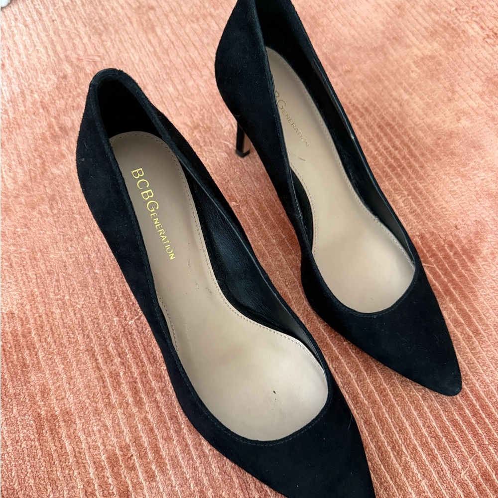 BCBGeneration Classic Black Heels